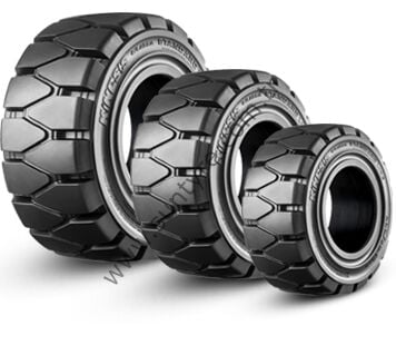 Kinesis 15X41/2-8 /3.0 Standart Line Clip Blk Dolgu--Siyah-Segmanlı Forklift Lastiği