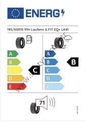 Laufenn G Fit Eq+ Lk41 195/65R15 91H Yaz Lastiği - 2024