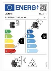 Laufenn 215/50R17 95W Xl Lh71 G Fit 4S C-B-72 4 Mevsim Oto Lastiği (Üretim Yılı: 2024)