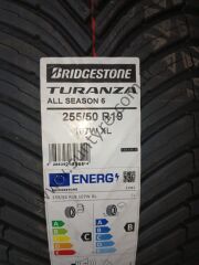 Bridgestone 255/50R19 107W Xl Turanza All Season 6 C-B-71 4 Mevsim Suv Lastiği (Üretim Yılı: 2024)