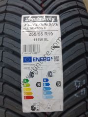 Bridgestone 255/55R19 111W Xl Turanza All Season 6 B-B-71 4 Mevsim Suv Lastiği (Üretim Yılı: 2024)