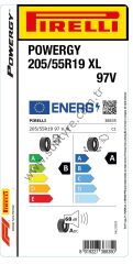 Pirelli 205/55R19 97V Xl Powergy B-A-68 Yaz Oto Lastiği (Üretim Yılı: 2024)