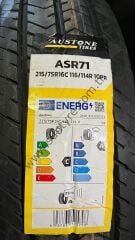 Austone 215/75R16 C 116/114R 10Pr Asr71 C-A-72 Yaz Hafif Ticari Lastiği (Üretim Yılı: 2024) Made in Australia
