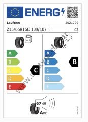 Laufenn 215/65R16 C 109/107T 8Pr Lv01 X Fit Van C-B-67 Yaz Hafif Ticari Lastiği (Üretim Yılı: 2024)