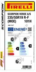 Pirelli 235/55R19 101H Rft Scorpıon Verde Allseason Moe (4 Mevsim C-B-71   Lastiği (Üretim Yılı: 2024)