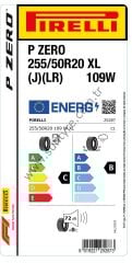 Pirelli 255/50R20 109W Xl J (Lr  Pzero C-B-72   Lastiği (Üretim Yılı: 2023)