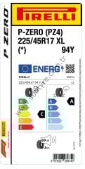 Pirelli 225/45R17 94Y Xl * P-Zero Pz4 C-A-69   Lastiği (Üretim Yılı: 2023)