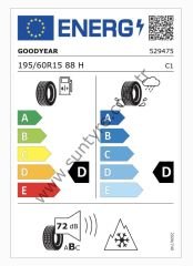 Goodyear 195/60R15 88H Ug8 M+S D-D-72 Kış Oto Lastiği (Üretim Yılı: 2022)
