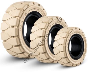 Kinesis 200/50-10 Standart Line Std Nm Solid Dolgu-Beyaz-Segmansız  Forklift Lastiği