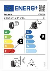 Laufenn 205/55R16 94V Lh71 G Fıt 4S C-B-72 4 Mevsim Oto Lastiği (Üretim Yılı: 2024)