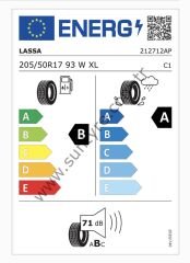 Lassa 205/50R17 93W Xl Revola Ev Ready B-A-71 Yaz Oto Lastiği (Üretim Yılı: 2025)