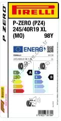 Pirelli 245/40R19 98Y Xl Sc P-Zero Pz4 Mo A-B-69 Yaz Oto Lastiği Üretim Tarihi 2024