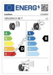Laufenn 185/65R15 88T Lk41 G Fit Eq D-B-70 Yaz Oto Lastiği (Üretim Yılı: 2023)