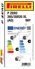 Pirelli 265/35R20 99Y Xl P Zero Ao D-A-73 Yaz Oto Lastiği (Üretim Yılı: 2024)