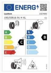 Laufenn 195/55R16 91H Xl G Fit 4S Lh71 C-B-72 4 Mevsim Oto Lastiği (Üretim Yılı: 2024)