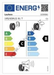 Laufenn 195/65R15 91T G Fit Eq+ Lk41 C-B-71 Yaz Oto Lastiği (Üretim Yılı: 2024)