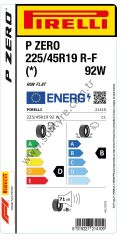 Pirelli 225/45R19 92W R-F P Zero * D-B-71 Yaz Oto Lastiği (Üretim Yılı: 2025)
