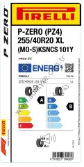 Pirelli 255/40R20 101Y Xl Mo-S Ks Ncs S.C. P-Zero Pz4 A-B-69 Yaz Oto Lastiği (Üretim Yılı: 2025)