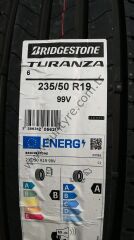 Bridgestone 235/50R19 99V Turanza 6 Enlıten B-A-69 Yaz Suv Lastiği (Üretim Yılı: 2025)